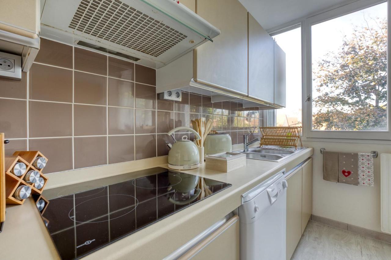 Escale De L'Yvette - 50M2 Cosy, Balcony & Parking Apartment Longjumeau Ngoại thất bức ảnh