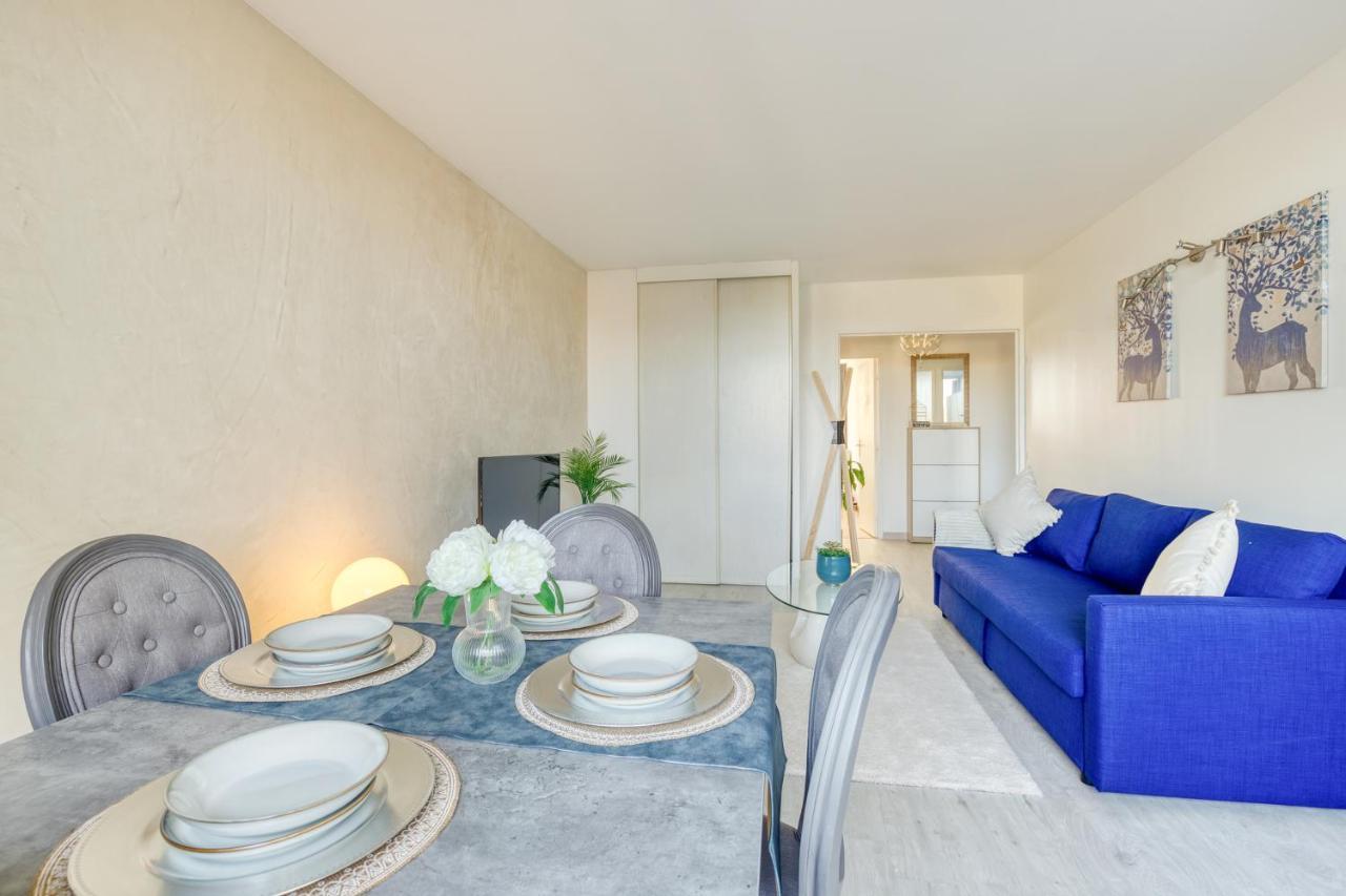 Escale De L'Yvette - 50M2 Cosy, Balcony & Parking Apartment Longjumeau Ngoại thất bức ảnh