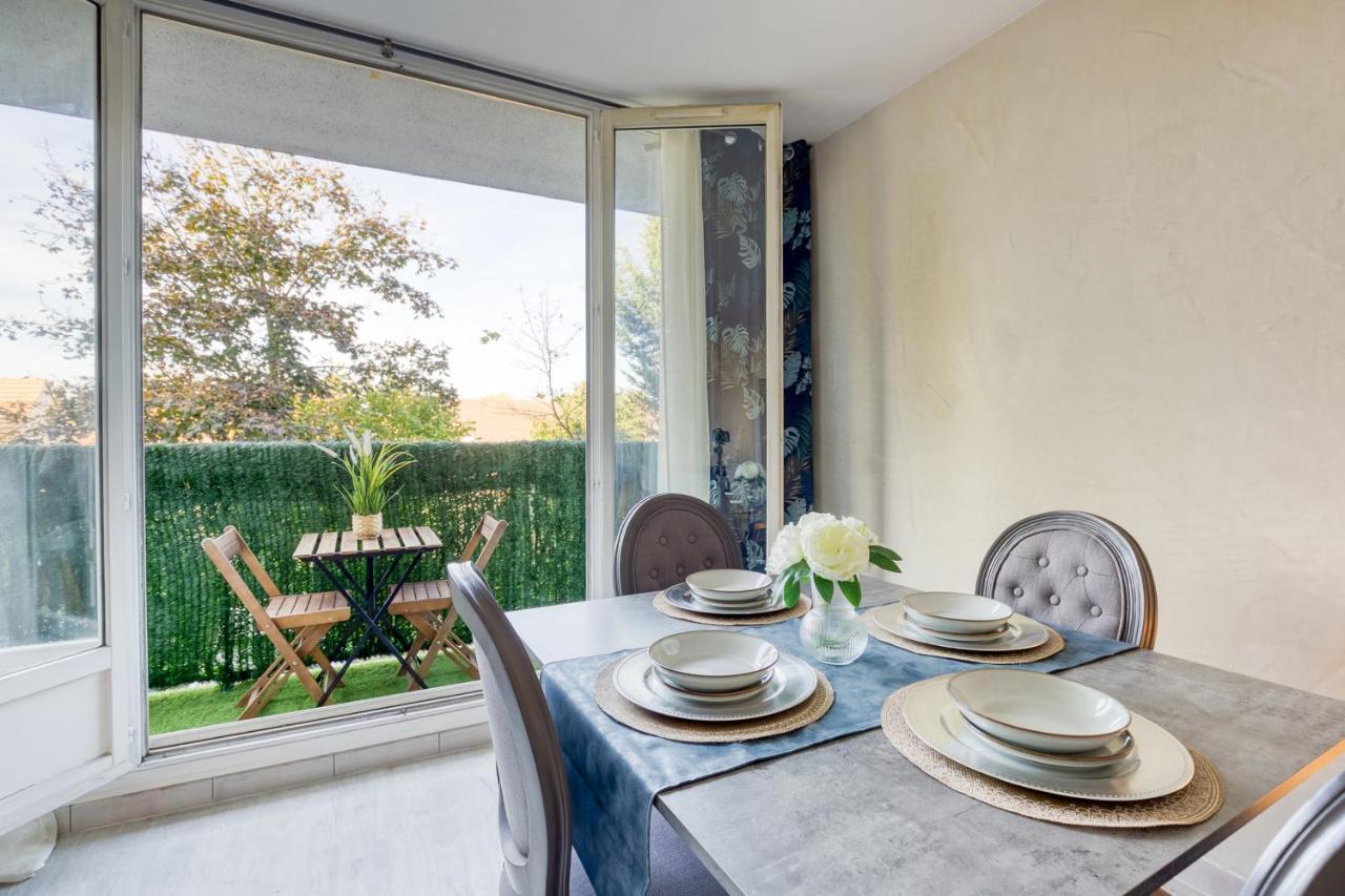 Escale De L'Yvette - 50M2 Cosy, Balcony & Parking Apartment Longjumeau Ngoại thất bức ảnh
